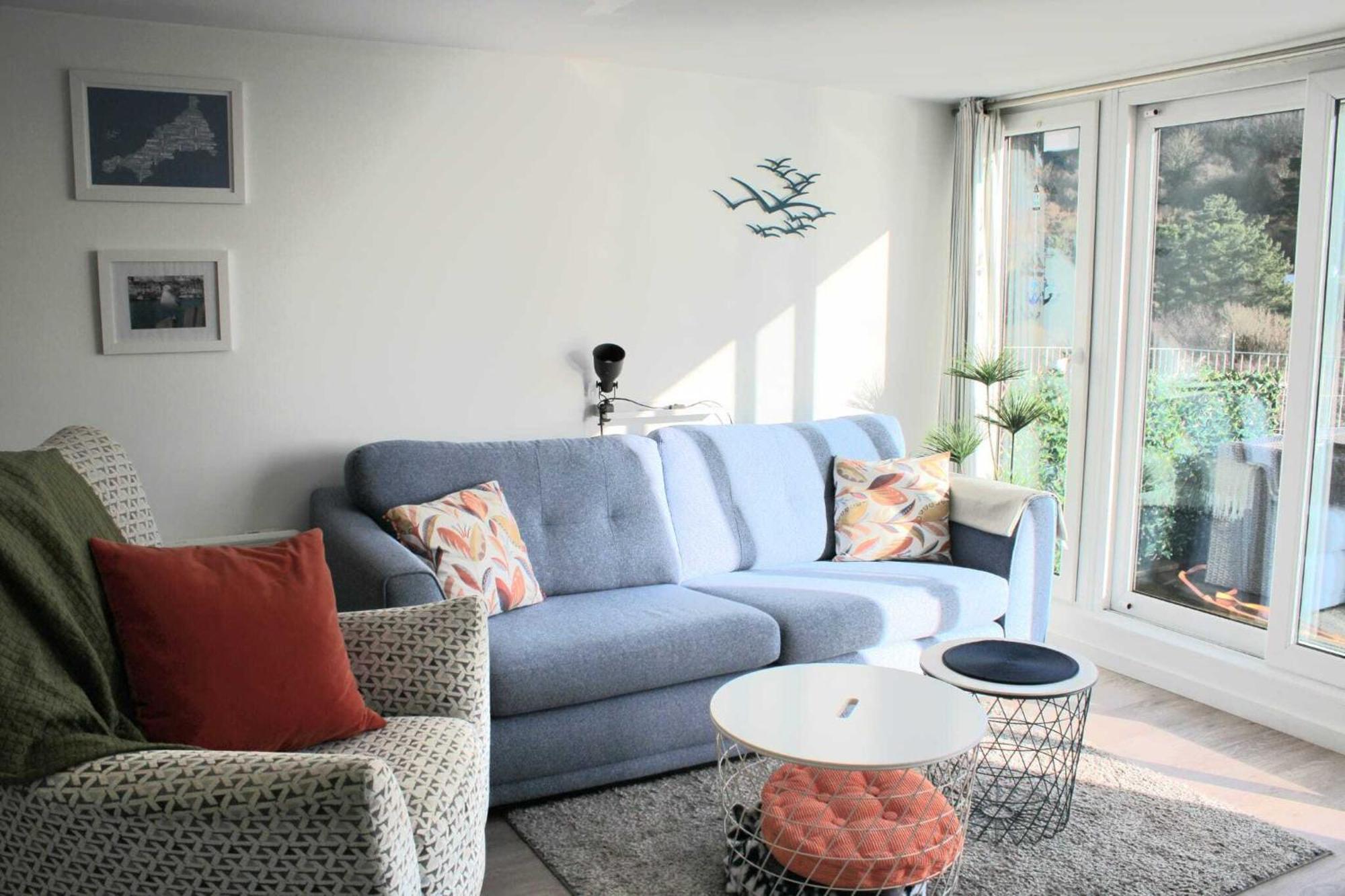 May View - Luxury Sea View Apartment - Millendreath, Looe Zewnętrze zdjęcie