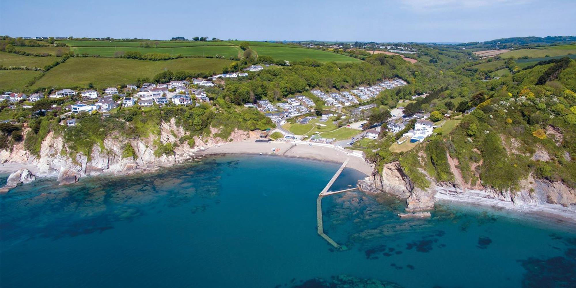 May View - Luxury Sea View Apartment - Millendreath, Looe Zewnętrze zdjęcie
